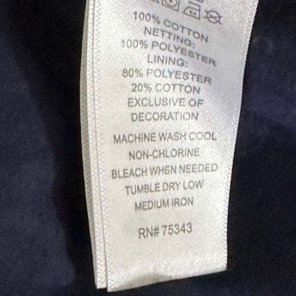 - Jillian’s Closet sz   18 month dress for special occasions navy and white - Picture 12 of 13